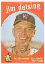1959 Topps Baseball Cards      386     Jim Delsing